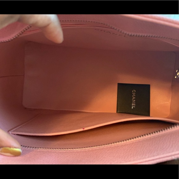 AUTHENTIC CHANEL Quilted Caviar Medallion Tote - Picture 7 of 8